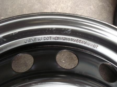 ล้อกะทะ 15 4รู 100 พร้อมฝาครอบ 4 วง