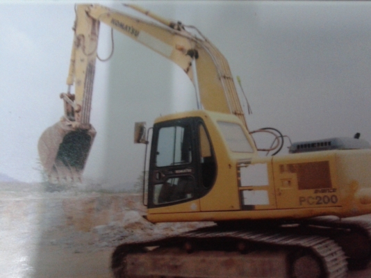 ขายรถแบคโฮ KOMATSU PC 200