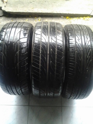เศษยาง !!!!!!!!!!!!!!!!!!!!!!!!!!!!!!!!!!!!!!!!! BRIDGESTONE MY02 185-55-15 ปี2513 (800.-) MAXXIS I-PRO 195-50-15 ปี1813 (900.-) DUNLOP LM703 195-55-15 ปี2912 (700.-)
