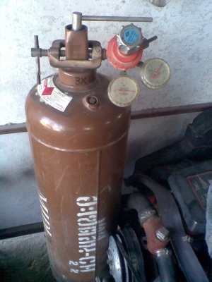 ถังแก๊ส มีแก๊สเต็มถัง