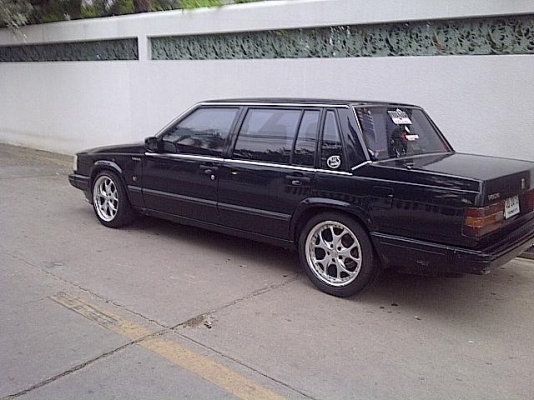 วอลโว่ 740 ปี 90 วาง 1 jz auto ติดเเก็ส lpg