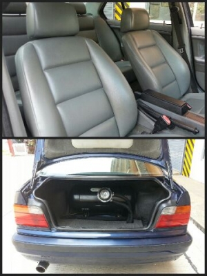 ขายBMW E36 เครื่อง1J-ติดLPG ล้อOZ&quot;17  ภาษีครบ พร้อมใช้งาน