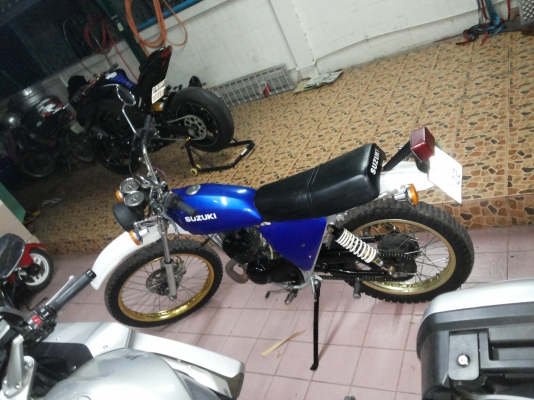 ขายSUSUKI Ts125 สวยๆ เครื่องดีทะเบียนพร้อมชุดโอน ขายSUSUKI Ts125 สวยๆ เครื่องดีทะเบียนพร้อมชุดโอน