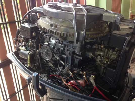 ขายเครื่อง yamaha 30 hp สภาพดีพร้อมใช้งาน