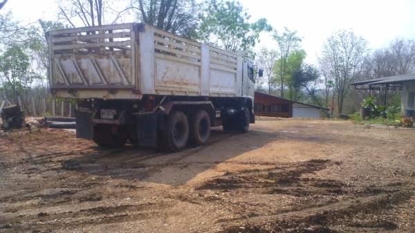 สิบล้อ HINO FM 1A 330 แรง รถปี 54 ไมล์ 70,xxx Km.รถสวยเฉียบ ลดราคาพิเศษเหลือเพียง 2,350,000 บาท.