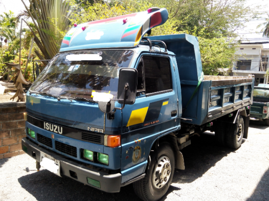 ขายรถ 6 ล้อดัมพ์ ISUZU NPR 115 แรงม้ารถห้างแท้เฟืองท้าย 145 แอร์พร้อม ราคา 510000