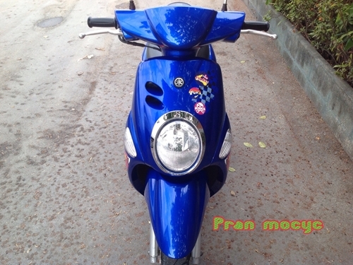 ขายรถมอเตอร์ไซค์มือสองyamaha fiore สีน้ำเงินส้ม ปี 2555 ขายรถมอเตอร์ไซค์มือสองyamaha fiore สีน้ำเงินส้ม ปี 2555