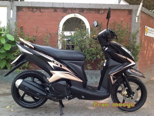 ขายรถมอเตอร์ไซค์มือสองyamaha mio (ล้อเเม็ก)สีดำน้ำตาล ปี2556 ขายรถมอเตอร์ไซค์มือสองyamaha mio (ล้อเเม็ก)สีดำน้ำตาล ปี2556