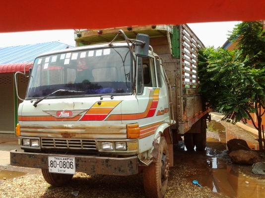 HINO  FD 154  เครื่อง  EH5OOเครื่อง158แรงม้า   6ล้อยาง900