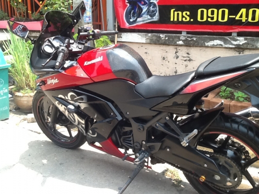 ขาย ninja250 y.2010 ราคา 84,500 ต่อรองได้ครับ