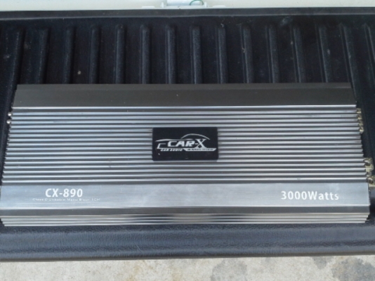 เพาเวอร์ car-x 3000w ขับ 15"สบาย