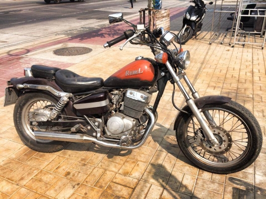 ขายรีเบว 250 ทะเบียนแท้....