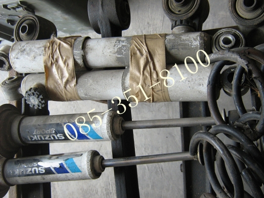 เพลา หน้า+หลัง และเกียร์ 4 W.D. SUZUKI อาร์มหน้า+หลัง และ โช๊คอัพ+สปริง SUZUKI sport เพลา หน้า+หลัง และเกียร์ 4 W.D. SUZUKI อาร์มหน้า+หลัง และ โช๊คอัพ+สปริง SUZUKI sport