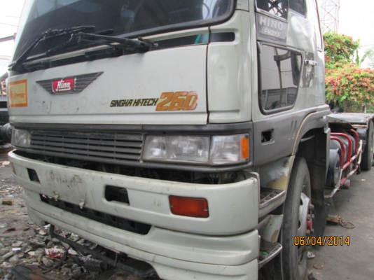 HINO-หัวลาก2K-เครื่อง260...เครื่องเสีย....ครัชซีสวยหัวบาง.ขายตามสภาพ.ราคา570.000บ
