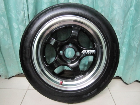 ขายล้อแม็กพร้อมยางขอบ 15 ล้อซิ่งสวยๆ หน้า 7.5 หลัง 8.5