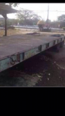 หางโลเบท 2เพลา ยาว10เมตร กว้าง3เมตรล้อโผล่ของUS ไม่มีเล่มทะเบียน