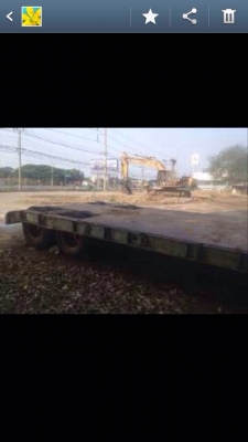 หางโลเบท 2เพลา ยาว10เมตร กว้าง3เมตรล้อโผล่ของUS ไม่มีเล่มทะเบียน