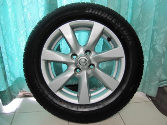 ขายล้อแม็ก Nissan Almera พร้อมยางขอบ 15