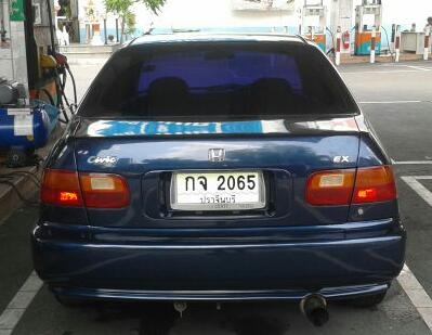 ด่วน..Civicเครื่องเดิมสมบูรณ์ติดแก๊สLPGเกียร์Autoกระจกไฟฟ้าแอร์หนาวแม็กสวยขอบ15"(พร้อมขับส่ง)