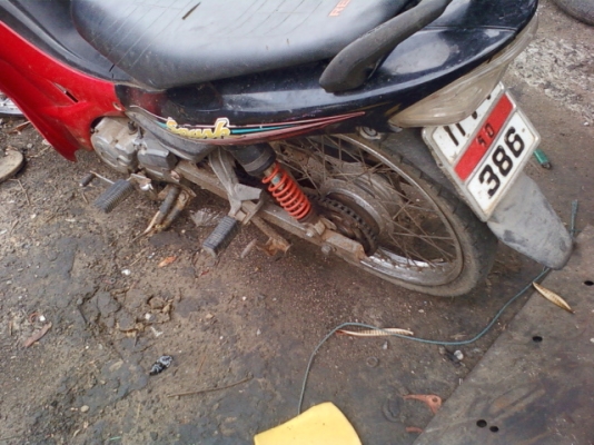 ขายมอไซค  ไม่ได้ใช้งานจอด นาน  สภาพเดิมๆๆ