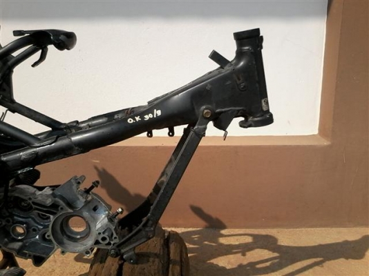 ขายโครงแคร๊งเครื่องเล่มพร้อมชุดโอน คาจิว่าสเตลล่า 115 โครงดีไม่มีผุแคร๊งเครื่องสมบูรณ์ ขาย 2800 บาท