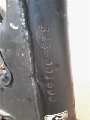 ขายโครงแคร๊งเครื่องเล่มพร้อมชุดโอน คาจิว่าสเตลล่า 115 โครงดีไม่มีผุแคร๊งเครื่องสมบูรณ์ ขาย 2800 บาท