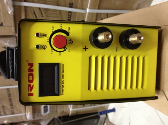 ตู้เชื่อม อินเวอร์เตอร์ iron มินิตู้เบา มีสายสะพายข้าง แรงไฟ 250A  MMA