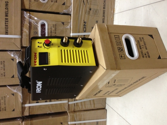 ตู้เชื่อม อินเวอร์เตอร์ iron มินิตู้เบา มีสายสะพายข้าง แรงไฟ 250A  MMA