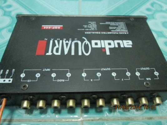 ปรีแอมป์AQ444สภาพดีเสียงดี เดิมๆขาย950บาท