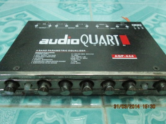 ปรีแอมป์AQ444สภาพดีเสียงดี เดิมๆขาย950บาท