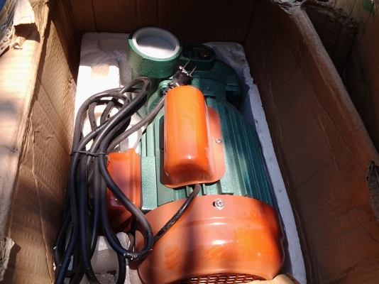 ขาย !! ปั้มหอยโข่ง 2แรง 220 v. ท่อ2" พร้อมใช้