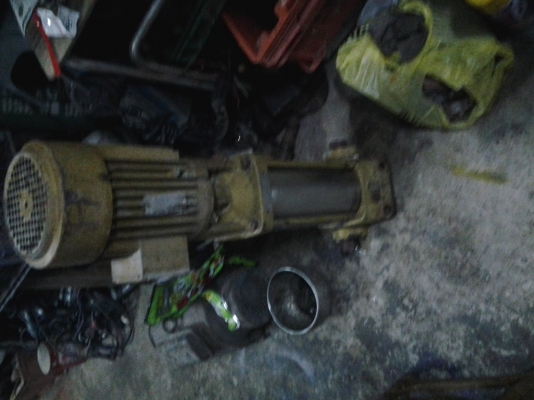 ขาย !! ปั้มน้ำแรงดันสูง ขนาด 3hp 380v ยี่ห้อ กุนด์ฟอรส พร้อมใช้งาน