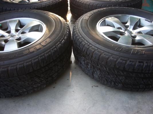 ขายล้อฟอร์จูนเนอร์ วีโก้ ชุดละ 8500 ขายล้อฟอร์จูนเนอร์ วีโก้ ชุดละ 8500