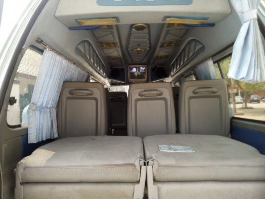 ขายรถตู้หลังคาสูง เดิมๆ เครื่องเดิมดีเซล ไม่เคยวิ่งวิน ไม่เคยติดแก๊ส