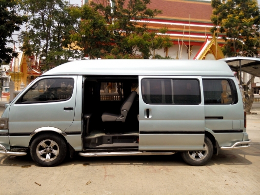 ขายรถตู้หลังคาสูง เดิมๆ เครื่องเดิมดีเซล ไม่เคยวิ่งวิน ไม่เคยติดแก๊ส