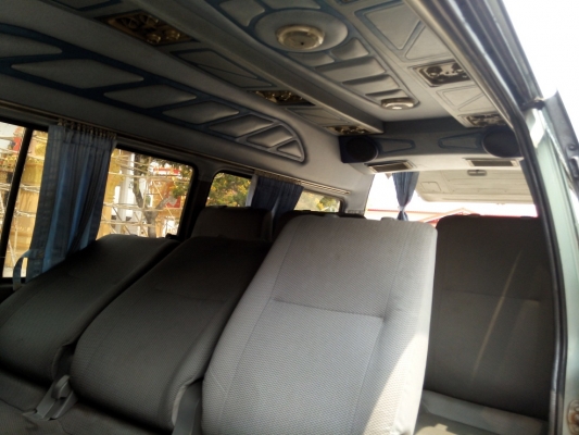 ขายรถตู้หลังคาสูง เดิมๆ เครื่องเดิมดีเซล ไม่เคยวิ่งวิน ไม่เคยติดแก๊ส