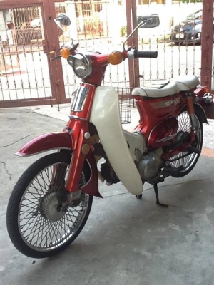 Honda C50 (Super Cub) สตาร์ทมือ ทะเบียน