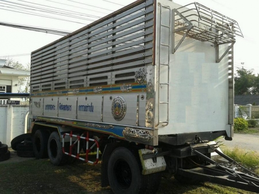 ขายลูกพ่วงดั้ม 3 เพลา กระบะเนียมเกษตรสภาพสวย