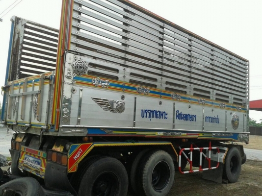 ขายลูกพ่วงดั้ม 3 เพลา กระบะเนียมเกษตรสภาพสวย