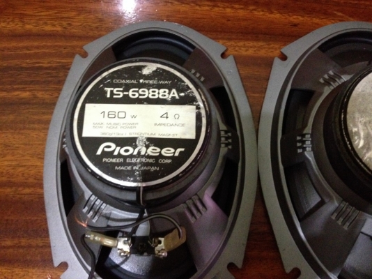 ลำโพง6x9 PIONEER TS-6988Aของญี่ปุ่นเเท้ๆสภาพสวย