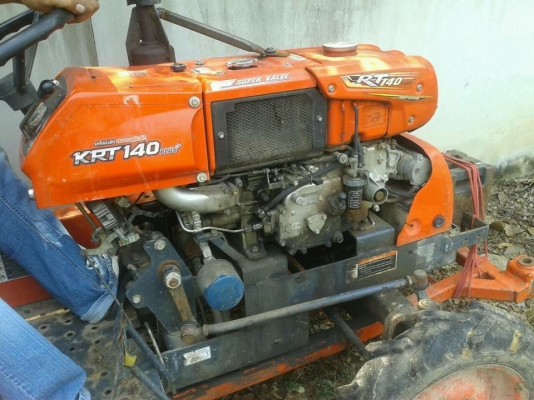 ขายรถไถRT140พลัส เครื่องดี อุปกรณ์ครบ ล้อเหล็ก คาด ผานดันหน้า ผานหลัง สภาพพร้อมใช้ เอกสารพร้อมโอน