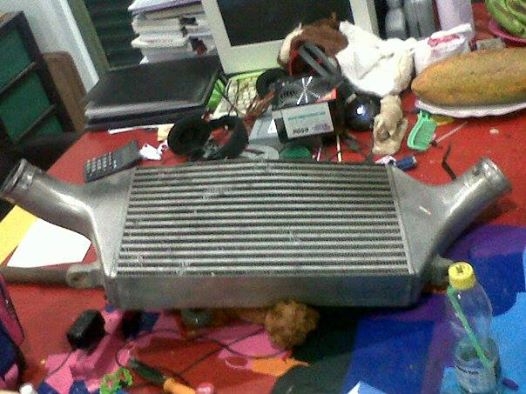 อินเตอร์คูเลอร์หลอดเหลี่ยมสูง12in24inหนา3in