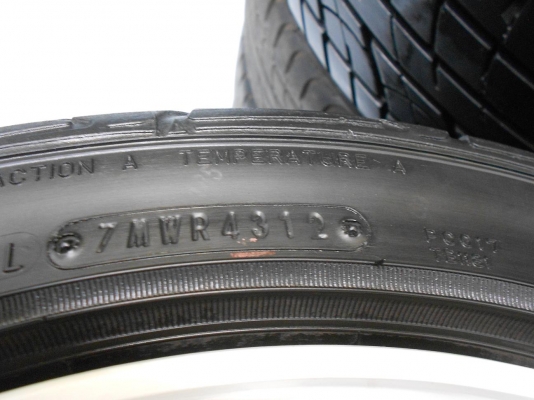 ขายล้อแม็กแต่งขอบ 17(4/100)พร้อมยาง Dunlop 205/45/17 ปลายปี 12/เทิร์นได้-ใส่ฟรีค่ะ