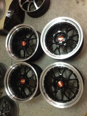 เเม็ก BBS LM ขอบ18 5รู114 หน้า กว้าง8 ออฟ42 หลัง9 ออฟ45
