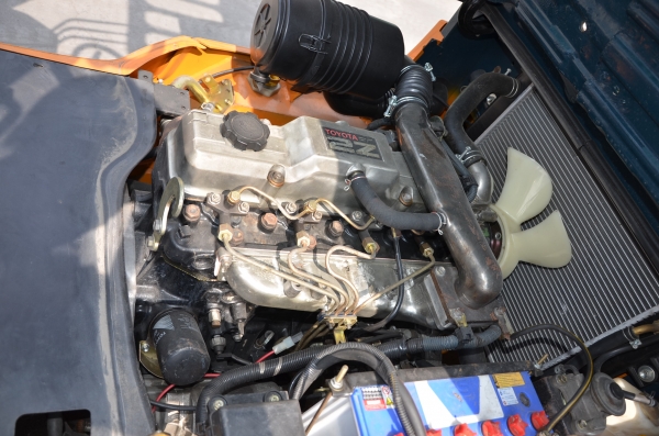 ขาย Toyota 7FD25 ดีเซล Toyota 2Z ออโต้ 2.5 ตัน ยกสูง 4.3 เมตรทรูฟรีสไลด์