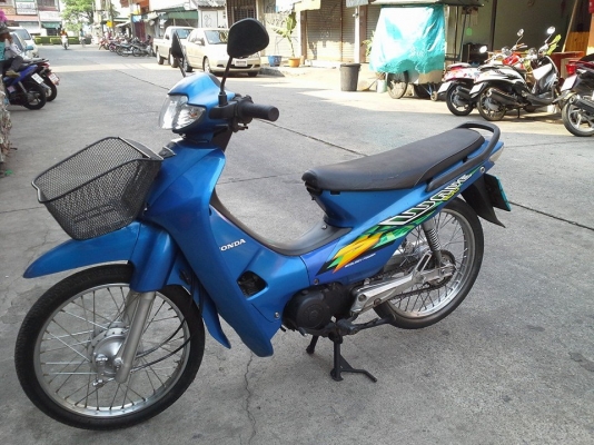 wave 110 ปี 44 สีน้ำเงินรถสวย เครื่องเดิม เงียบกริบ ชุดสีสด เอกสารครบ ภาษีเกิน 3 ปี