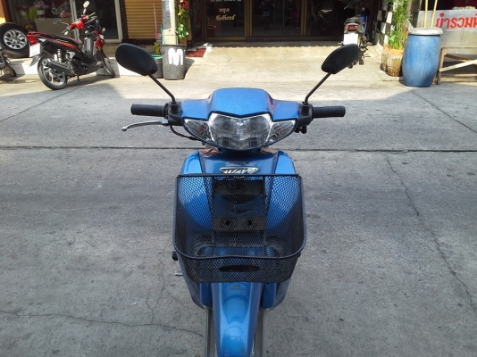 wave 110 ปี 44 สีน้ำเงินรถสวย เครื่องเดิม เงียบกริบ ชุดสีสด เอกสารครบ ภาษีเกิน 3 ปี