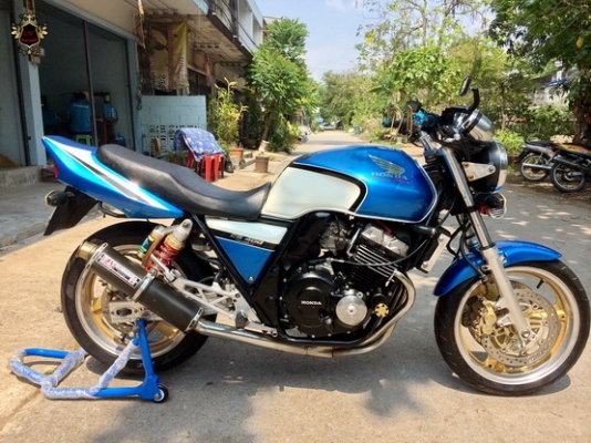 (จัดโปรสงกรานต์)HONDA CB400CC ปี98 Version"S" ตัวฉลอง50ปี สรรพสามิตแท้ 76,000 -