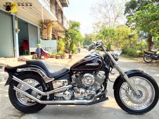 (จัดโปรสงกรานต์) YAMAHA DRAGSTAR 400CC ปี2000 ทะเบียนแท้ สมอ. โอนขนส่ง 165,000