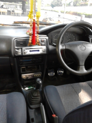 รถบ้านTOYOTA COLOLLA 1.6 GXI. ปี96 ขาย 65000 บาท  ติดต่อ.081-427-3941